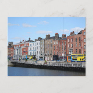 Dublin Centre on Liffey Postkarte