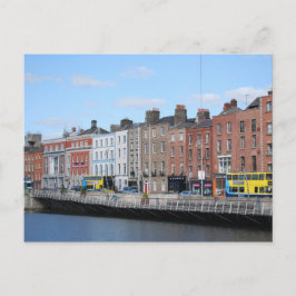 Dublin Centre on Liffey Postkarte