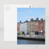 Dublin Centre on Liffey Postkarte (Vorne/Hinten)