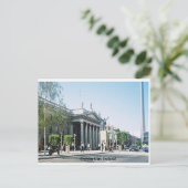 Dublin City Centre, GPO & Millennium Spire Postkarte (Stehend Vorderseite)