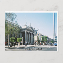 Dublin City Centre, GPO & Millennium Spire Postkarte