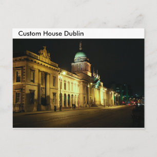 Dublin City Image for Postcard Postkarte