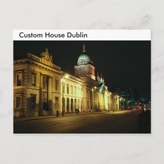 Dublin City Image for Postcard Postkarte (Vorderseite)