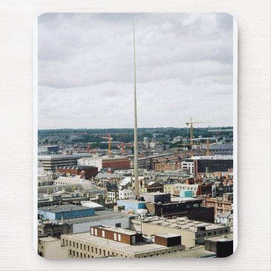 Dublin City Ireland - Millennium Spire Mousepad (Vorne)