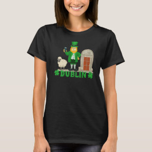Dublin City Ireland Souvenir für Männer T-Shirt