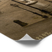 Dublin City View Poster (Ecke)