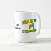 Dublin Down Heritage Club Vintage Varsity Clover Kaffeetasse (VorderseiteRechts)
