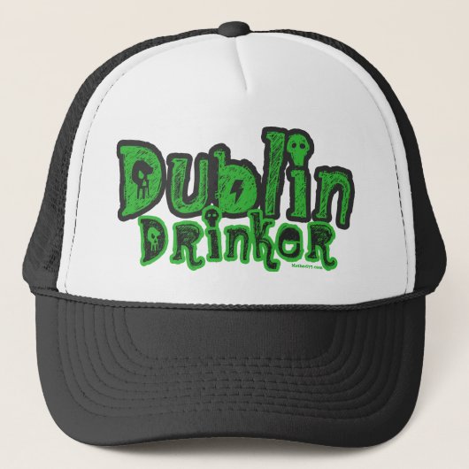 Dublin Drinker Hats Truckerkappe (Vorderseite)