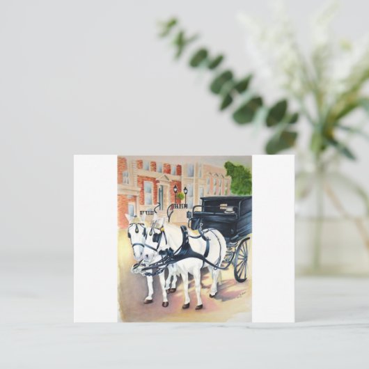 Dublin - Fahrt durch St Stephens Green Postkarte (Stehend Vorderseite)