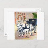 Dublin - Fahrt durch St Stephens Green Postkarte (Vorne/Hinten)