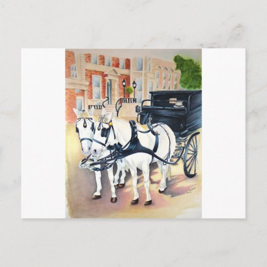 Dublin - Fahrt durch St Stephens Green Postkarte (Vorderseite)