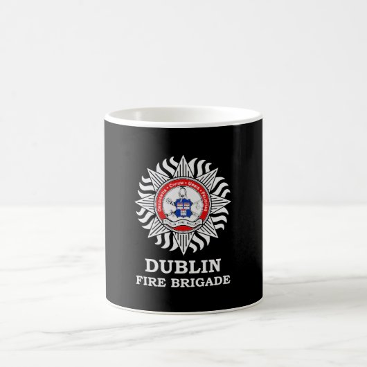 Dublin Fire Brigade Irish Firefighter Department Kaffeetasse (Mittel)