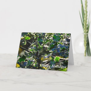 Dublin Green Holiday Card Feiertagskarte