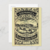 Dublin Guide Personalisiert Postkarte (Vorne/Hinten)