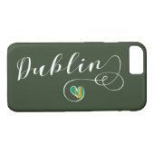Dublin Heart Cell Phone Case, Irland Case-Mate iPhone Hülle (Rückseite (Horizontal))