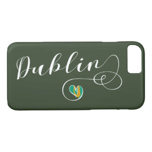 Dublin Heart Cell Phone Case, Irland Case-Mate iPhone Hülle