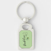 Dublin Heart Keyring, Irland Schlüsselanhänger (Vorderseite)