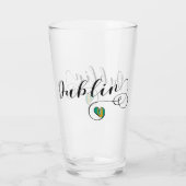 Dublin Heart Tasse, Irland Glas (Rückseite)