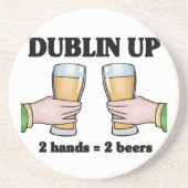Dublin herauf Untersetzer (Vorne)