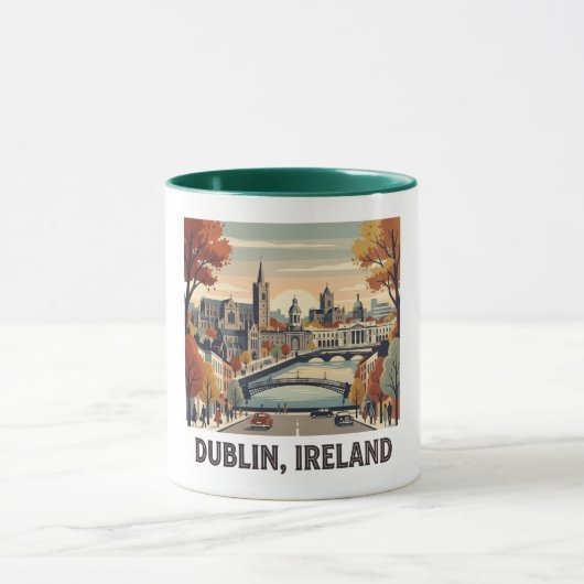 Dublin im Herbst Tasse (Zentrum)