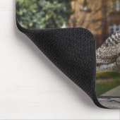 Dublin Ireland Bird on Bridge Mousepad (Ecke)