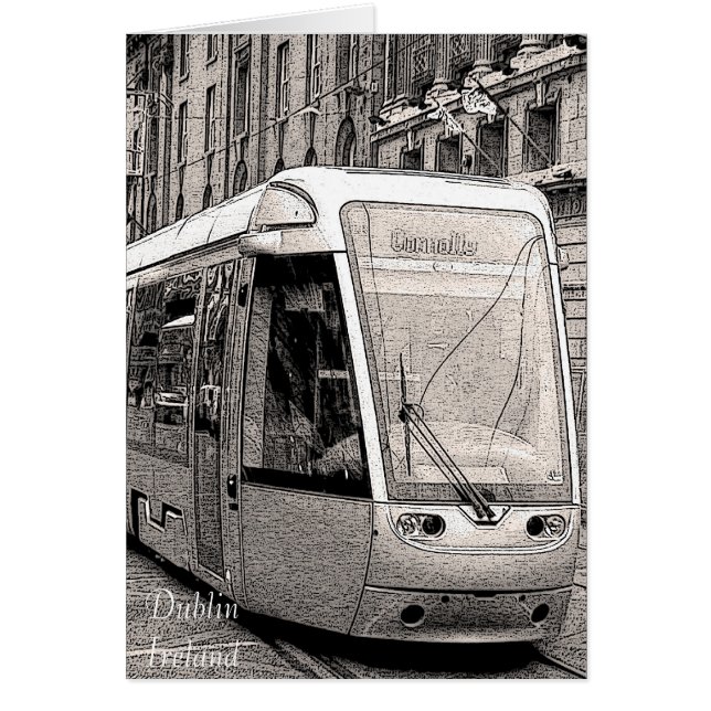 Dublin Ireland Card (Vorne)