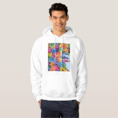 Dublin Ireland City Map Hoodie (Vorne ganz)