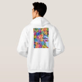 Dublin Ireland City Map Hoodie (Schwarz voll)