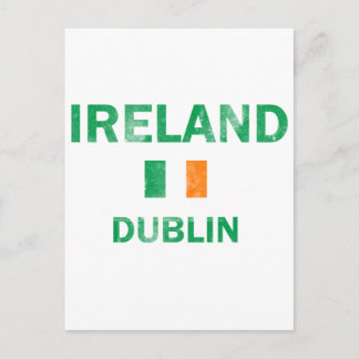 Dublin Ireland Designs Postkarte