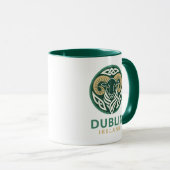 Dublin Ireland Europe Tasse (VorderseiteRechts)