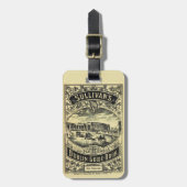 Dublin Ireland Guide Book Gepäckanhänger (Vorderseite vertikal)