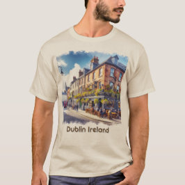 Dublin Ireland Irish Pub Menswear T - Shirt