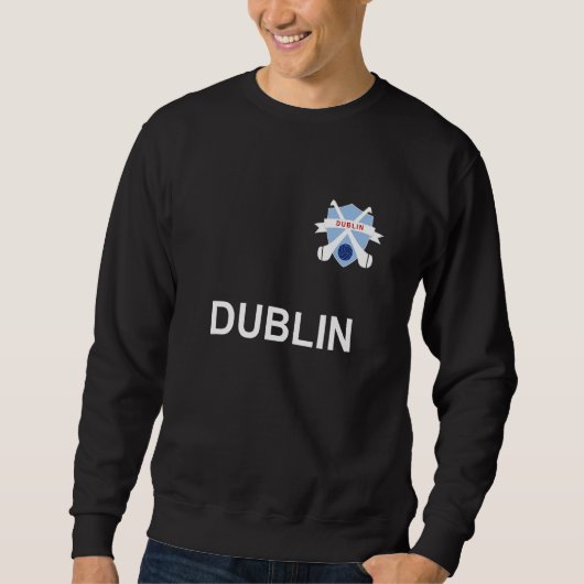 Dublin Ireland Proud Vintag Sweatshirt (Vorderseite)