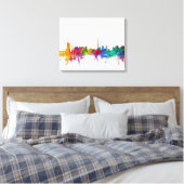 Dublin Ireland Skyline Leinwanddruck (Insitu (Schlafzimmer))