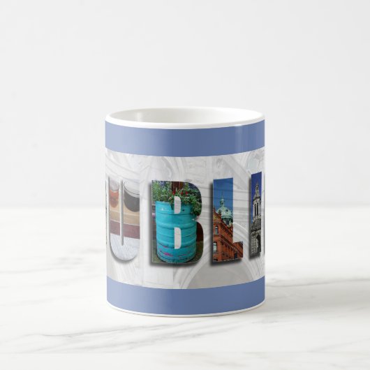 Dublin Ireland Travel Kaffeetasse (Mittel)