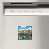Dublin Ireland Travel Magnet (In Situ (Geschirrspüler))