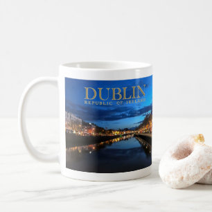 Dublin Ireland Twilight Kaffeetasse