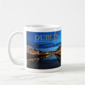 Dublin Ireland Twilight Kaffeetasse (Links)