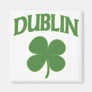 Dublin-Iren-Kleeblatt Magnet