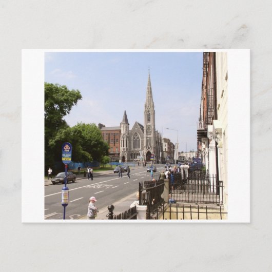 Dublin Irland, Abbey Church, Parnell Square Postkarte (Vorderseite)