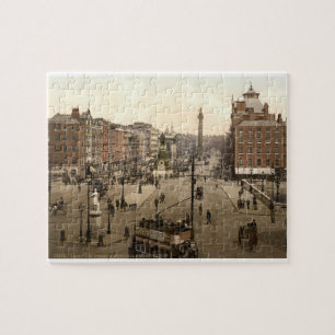 Dublin Irland Anfang der 1900er Jahre Szene jigsaw Puzzle