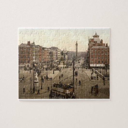 Dublin Irland Anfang der 1900er Jahre Szene jigsaw Puzzle (Horizontal)