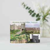 Dublin Irland Antikes Gebäude Multiimages Postkarte (Stehend Vorderseite)
