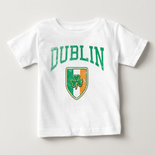 DUBLIN Irland Baby T-shirt (Vorderseite)