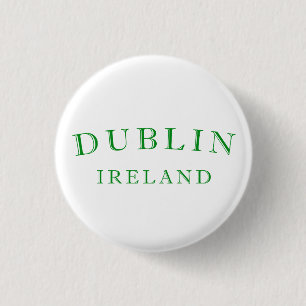 Dublin Irland Button