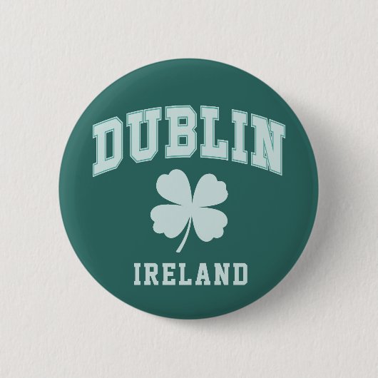 Dublin Irland Button (Vorderseite)
