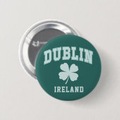 Dublin Irland Button (Vorne & Hinten)