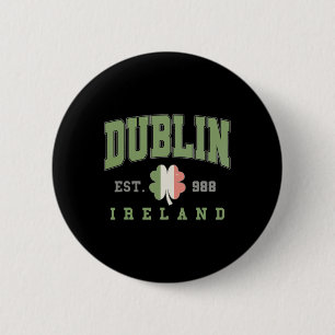 Dublin Irland College Universität St. Patricks Tag Button