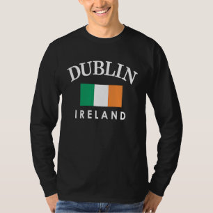 Dublin Irland Flagge St. Patricks Tag T-Shirt