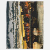 DUBLIN IRLAND FLEECEDECKE (Vorderseite)